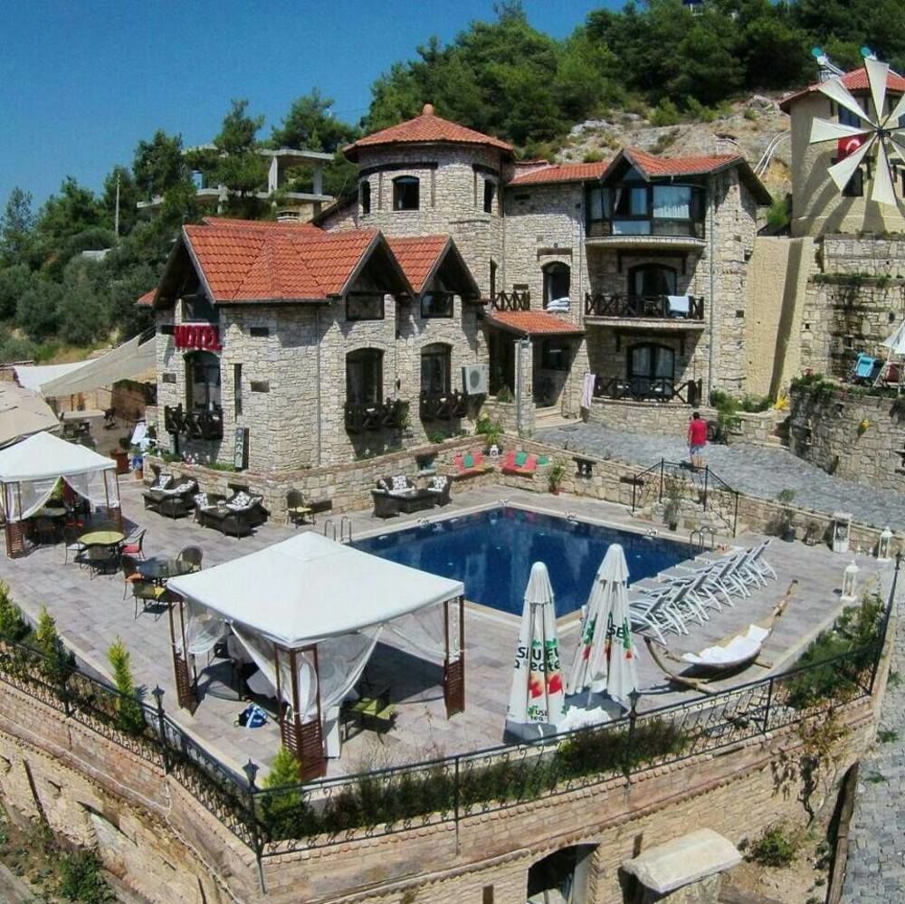 The Stone Castle Boutique Hotel Ağaçlı Bagian luar foto