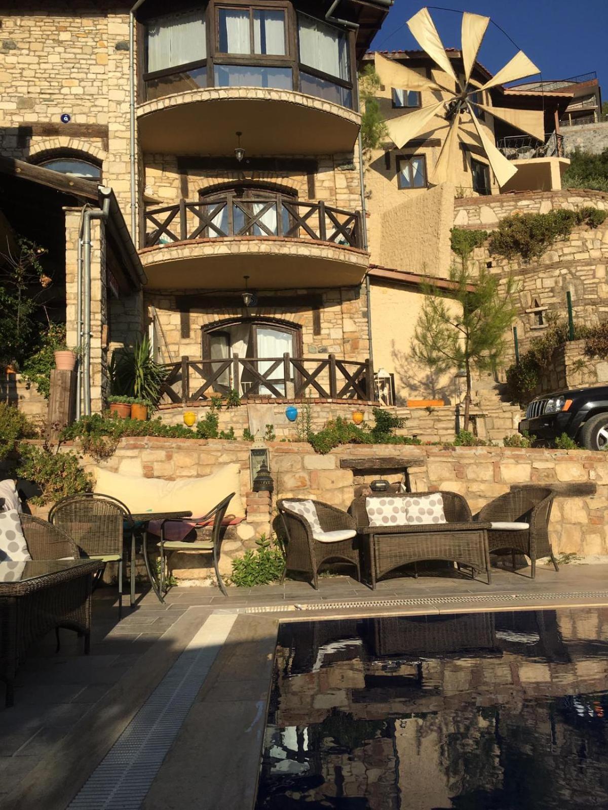 The Stone Castle Boutique Hotel Ağaçlı Bagian luar foto